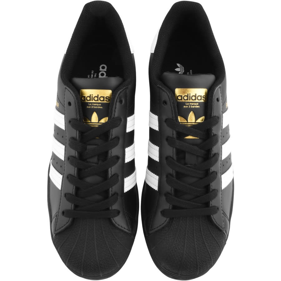 Alternative Image for Productadidas Originals Superstar Trainers Black3